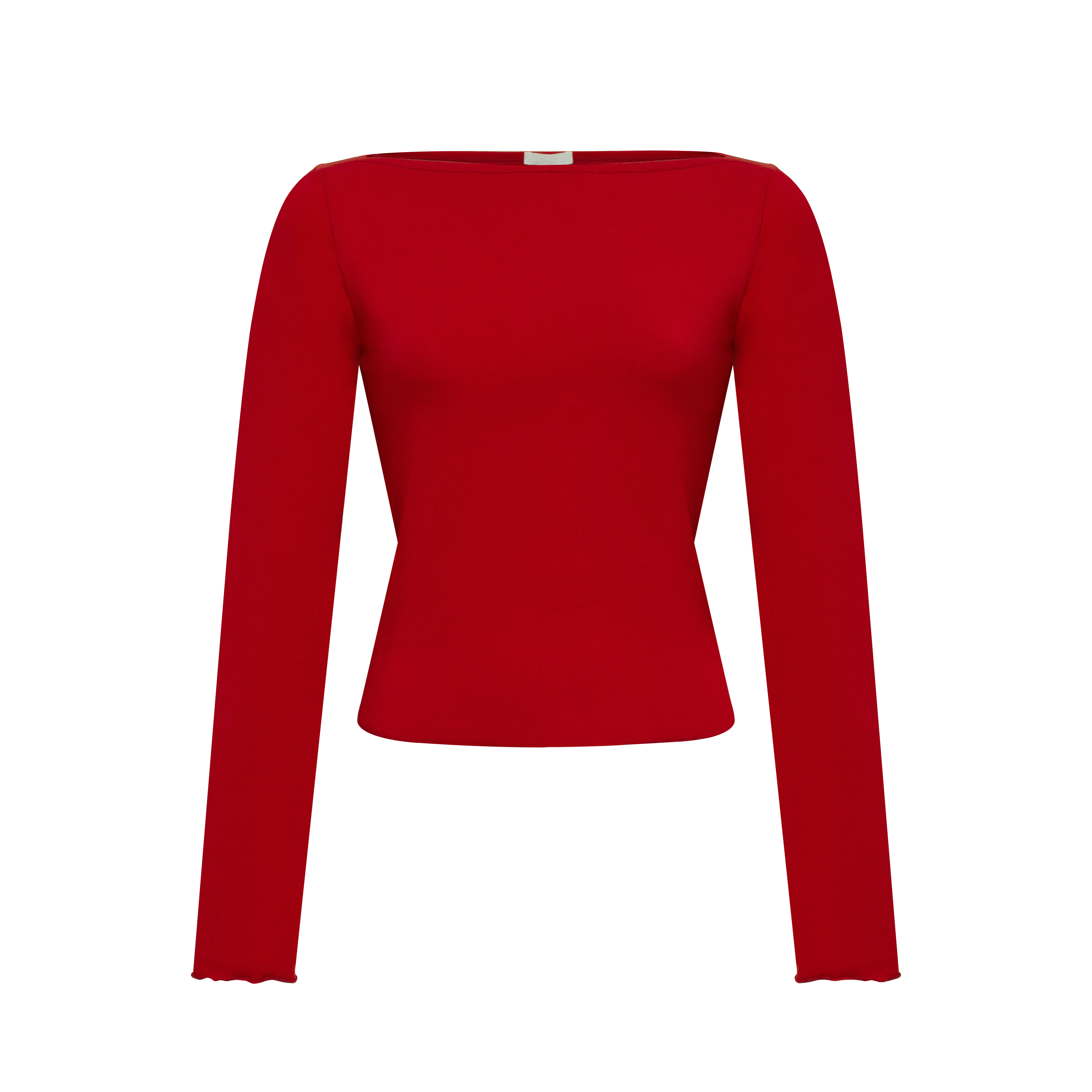 Basic Long-Sleeve in Burgundy