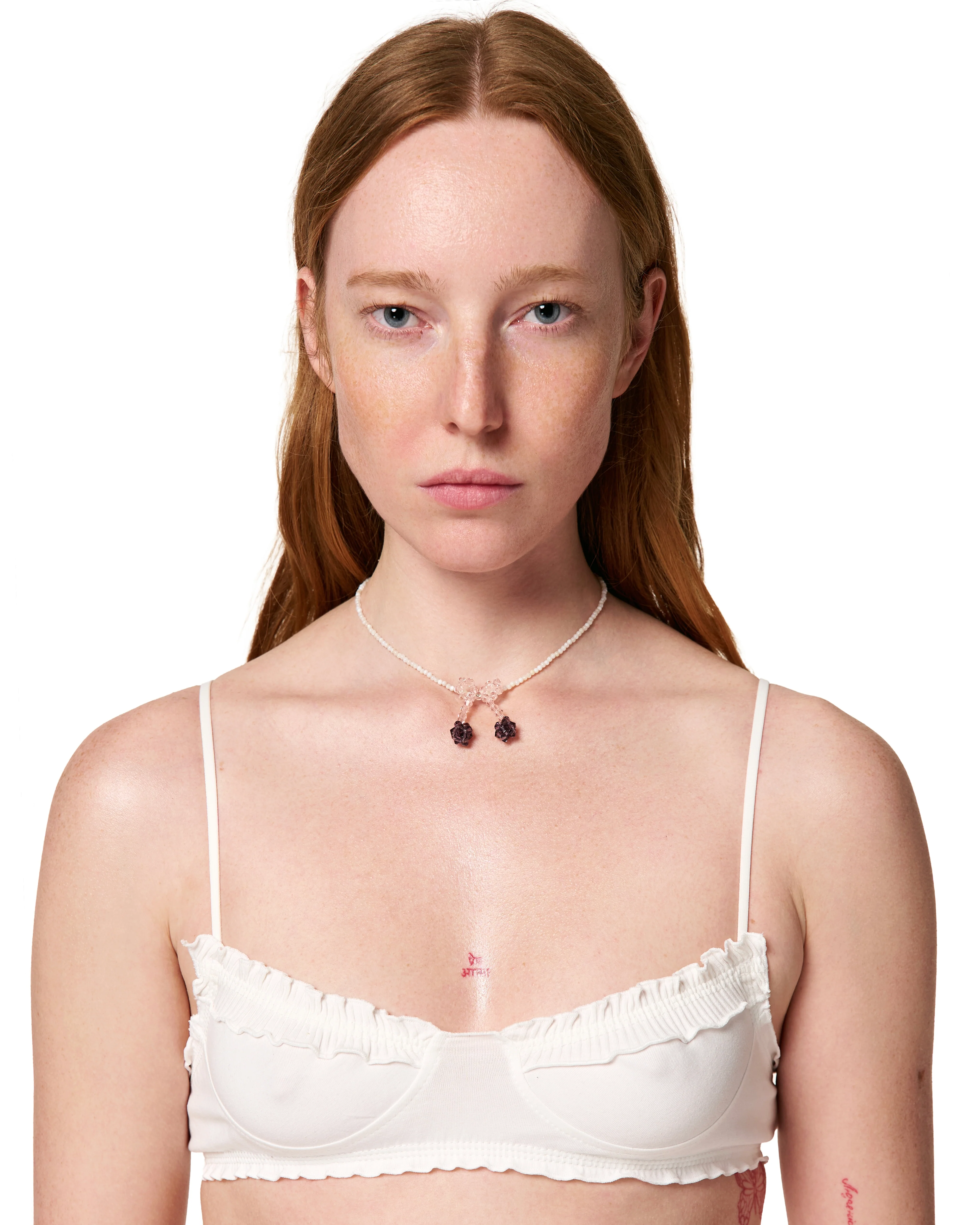 Necklace Dark Cherry - Image 3