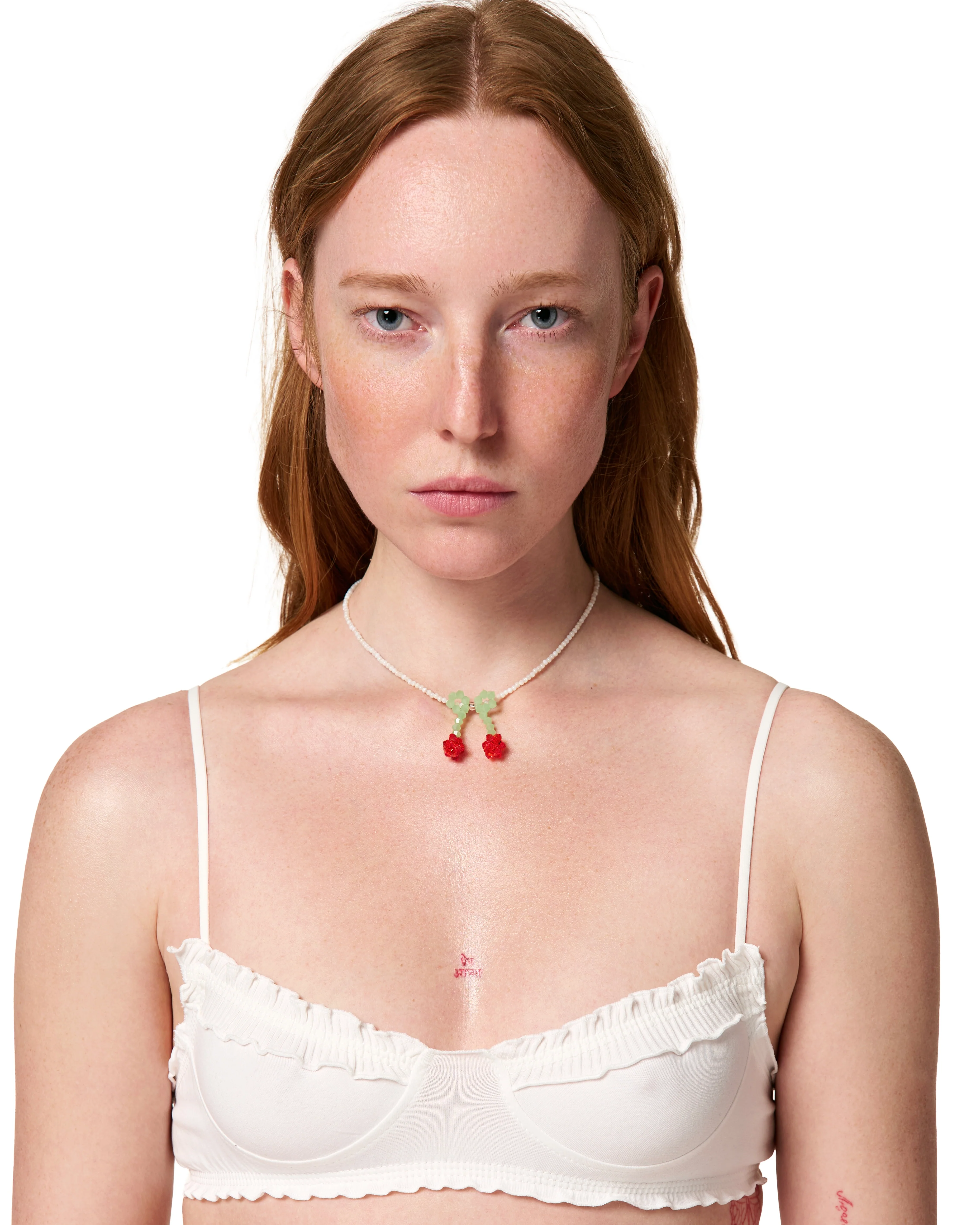 Necklace Red Cherry - Image 3