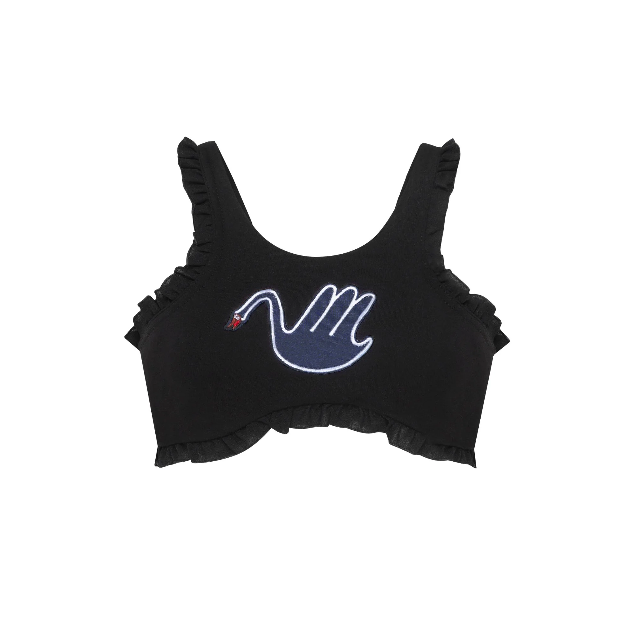 Swan Top in Black