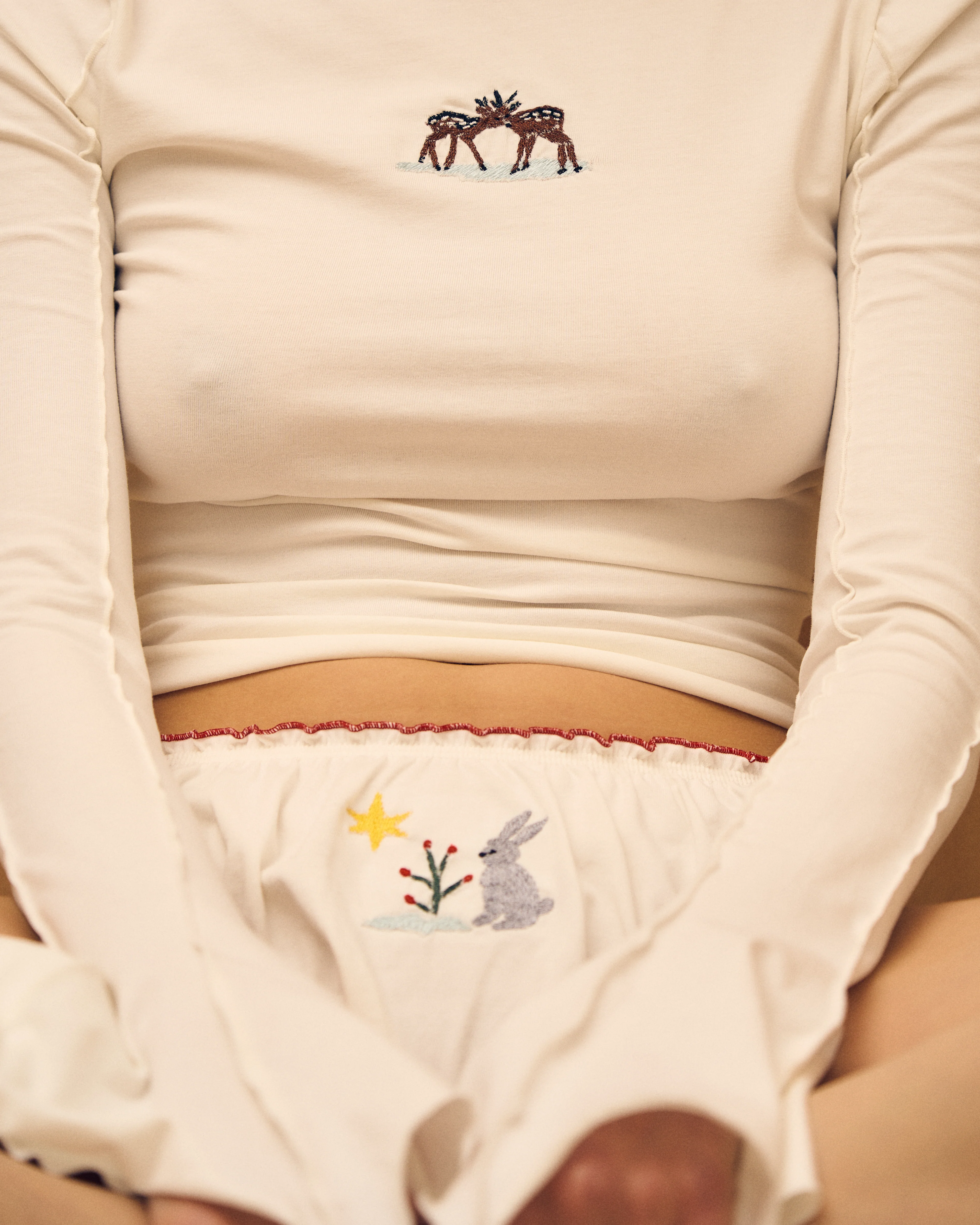 Tanga with 'Bunny' Embroidery - Image 8