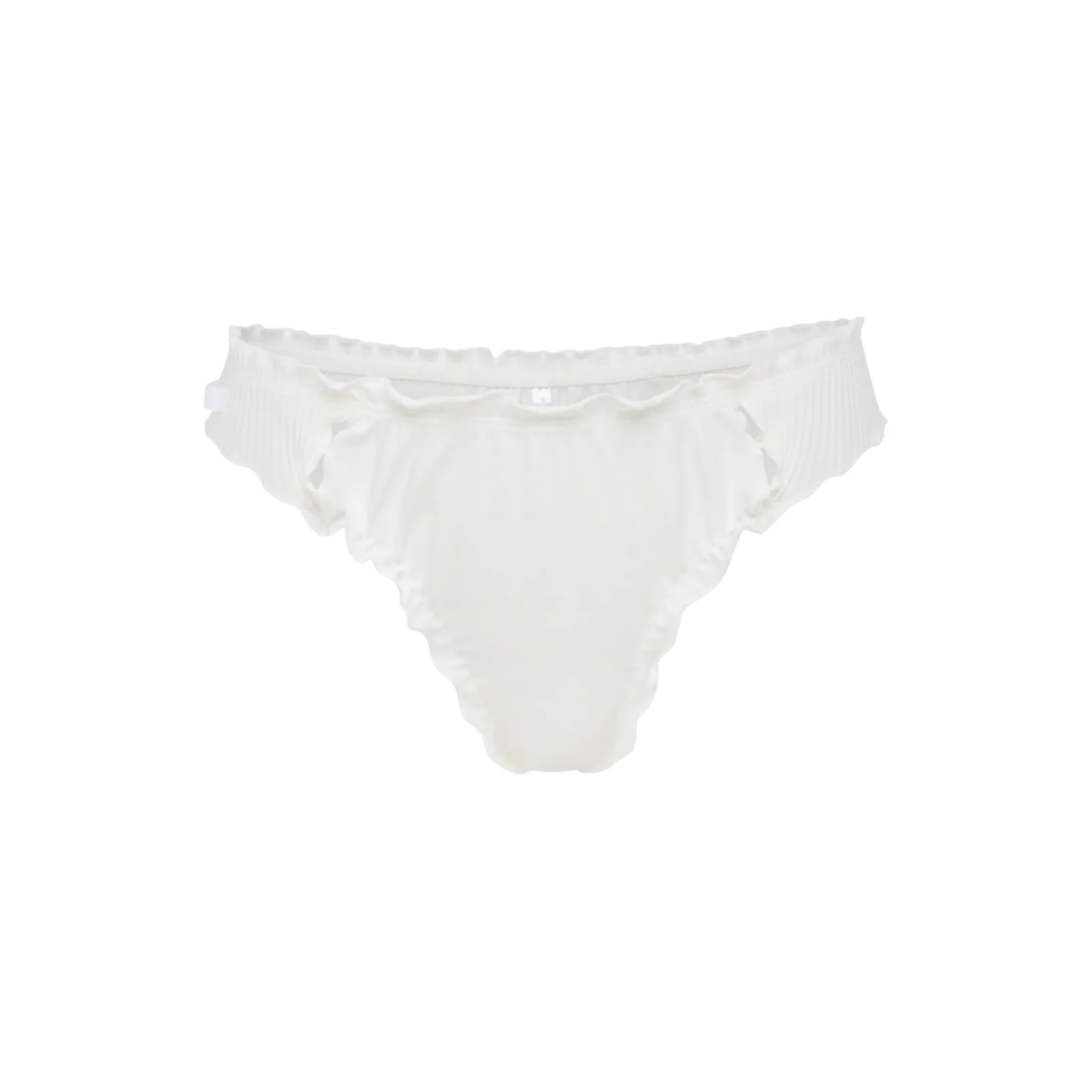 Iconic Wavy Tanga in White